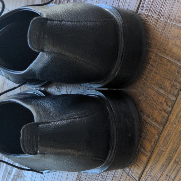 COLE HAAN BLACK LEATHER DRESS SHOE - Picture 3 of 9